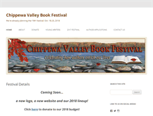 Tablet Screenshot of cvbookfest.org